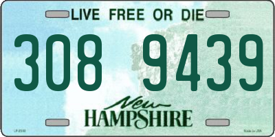 NH license plate 3089439