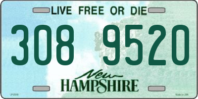 NH license plate 3089520