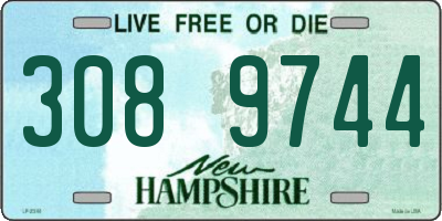 NH license plate 3089744