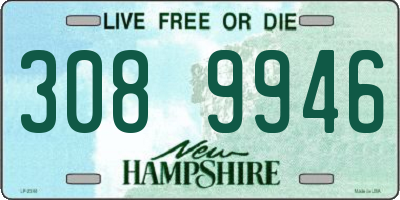 NH license plate 3089946