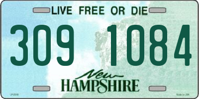 NH license plate 3091084