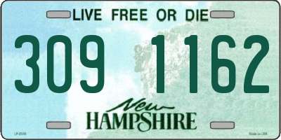 NH license plate 3091162