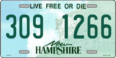 NH license plate 3091266