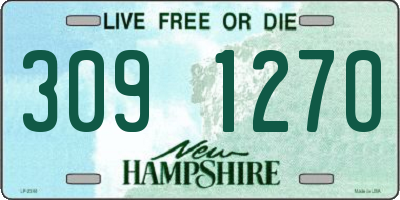 NH license plate 3091270