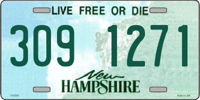 NH license plate 3091271