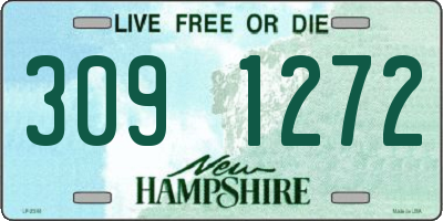 NH license plate 3091272