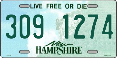 NH license plate 3091274