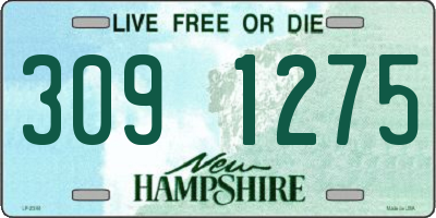 NH license plate 3091275