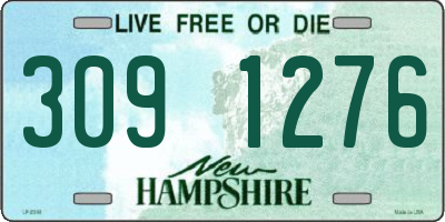 NH license plate 3091276