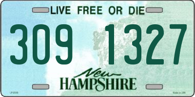 NH license plate 3091327