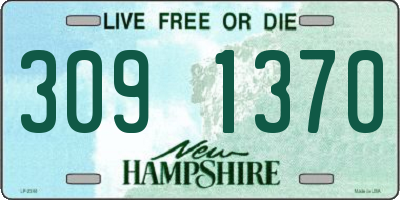 NH license plate 3091370