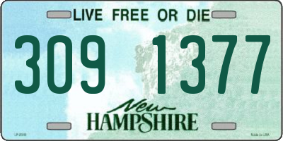 NH license plate 3091377