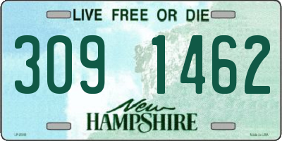 NH license plate 3091462