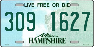 NH license plate 3091627