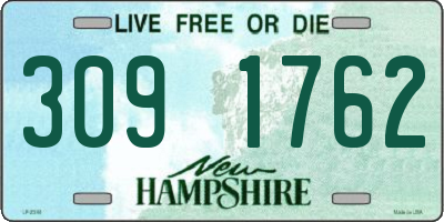 NH license plate 3091762