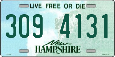 NH license plate 3094131