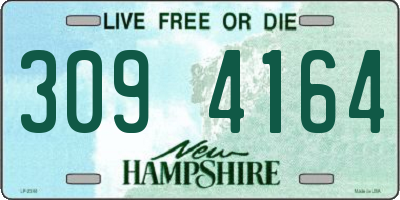 NH license plate 3094164