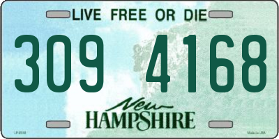 NH license plate 3094168