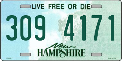 NH license plate 3094171