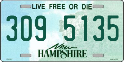 NH license plate 3095135