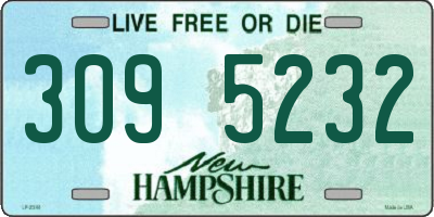 NH license plate 3095232