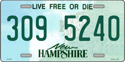 NH license plate 3095240