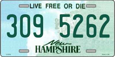 NH license plate 3095262