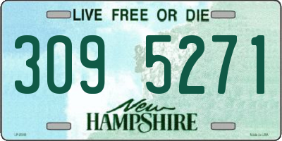 NH license plate 3095271