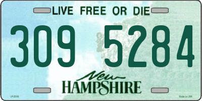NH license plate 3095284