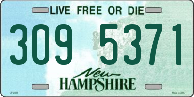 NH license plate 3095371