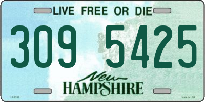 NH license plate 3095425