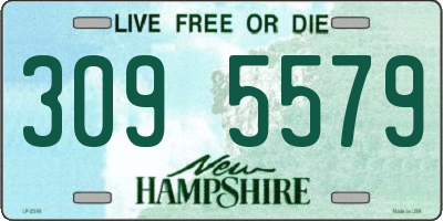 NH license plate 3095579