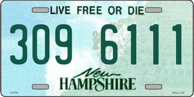 NH license plate 3096111