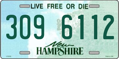 NH license plate 3096112