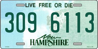 NH license plate 3096113