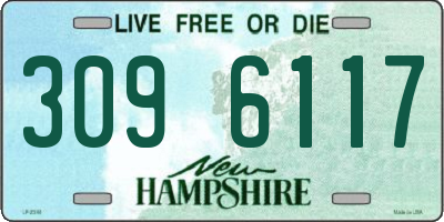 NH license plate 3096117