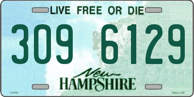 NH license plate 3096129