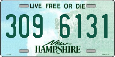 NH license plate 3096131