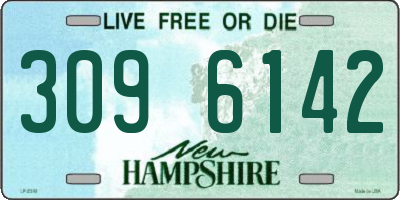 NH license plate 3096142