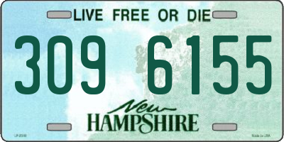 NH license plate 3096155