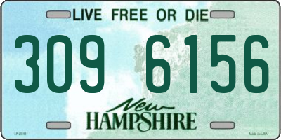 NH license plate 3096156
