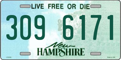 NH license plate 3096171