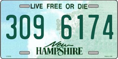 NH license plate 3096174