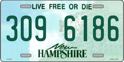 NH license plate 3096186