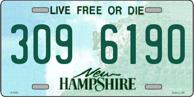 NH license plate 3096190