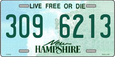 NH license plate 3096213
