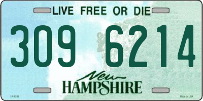NH license plate 3096214