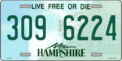 NH license plate 3096224