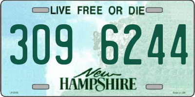 NH license plate 3096244
