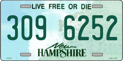 NH license plate 3096252